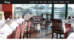 Desktop Screenshot of bennyssteakandseafood.com